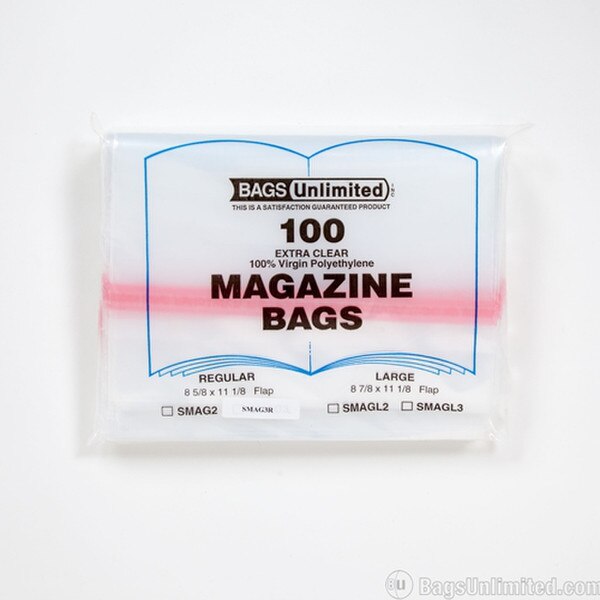 REGULAR Magazine Bag with Reseal Fl